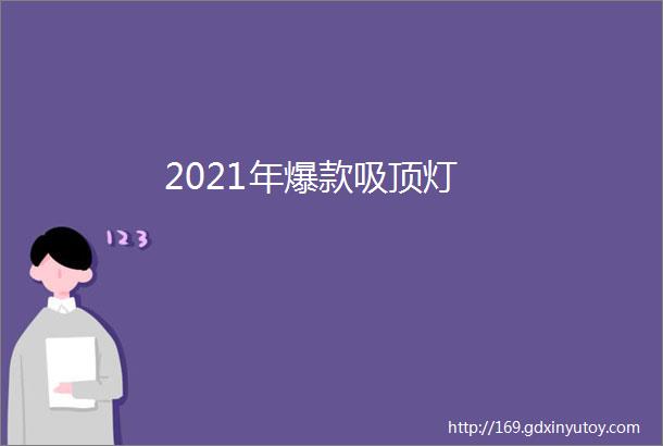 2021年爆款吸顶灯